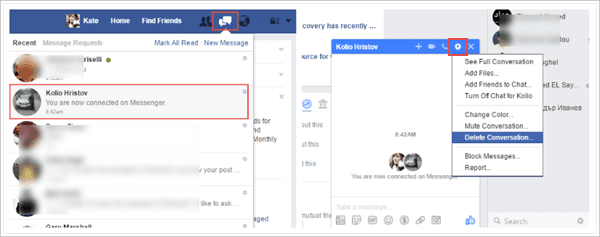 flexify messaging everyong on facebook