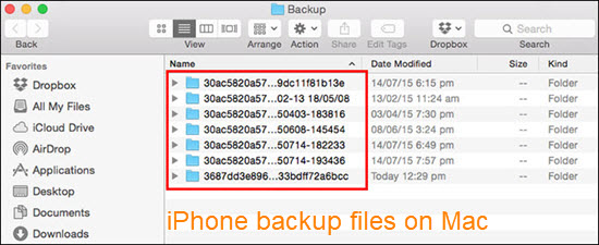apple backup iphone to pc