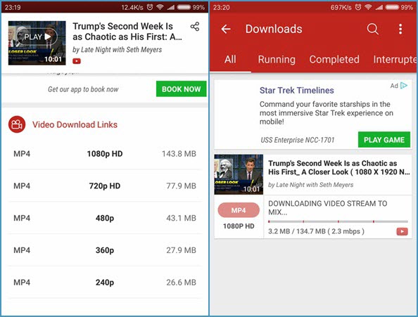 youtube download free app