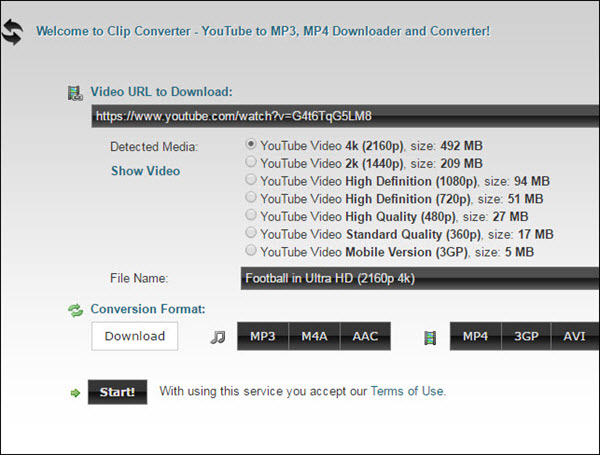 online youtube downloader 4k