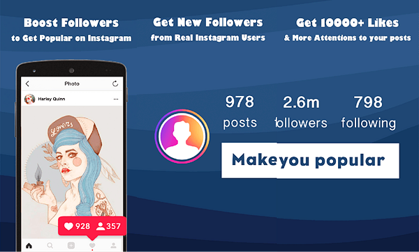 fame boom is onf of the best instagram follower apps you need to download - apps that can get you more followers on instagram