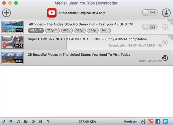 basic youtube downloader for mac