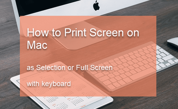 mac os how to print screen