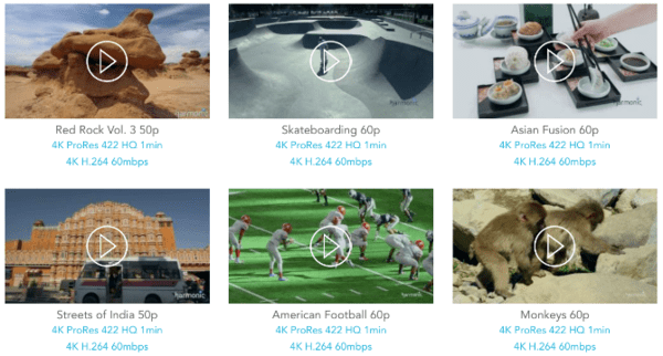 Download free video clips in stunning 4K